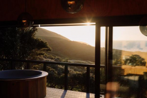 Foudre Suite with Hot Tub at Barrelled Wines Raglan